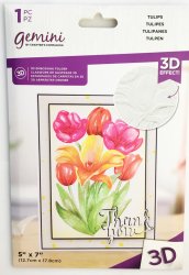 421 3D Embossing folder "Tulips"