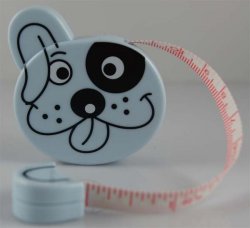Måttband+hund