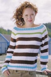 Randig jumper i Viva
