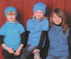 Slipover med/utan kort ärm, mössa
