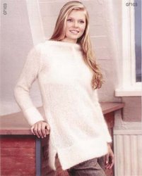Stortröja i M&K Mohair